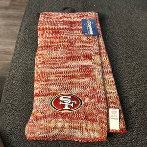 San Francisco 49ers Scarf NFL Thick Logo Patches
